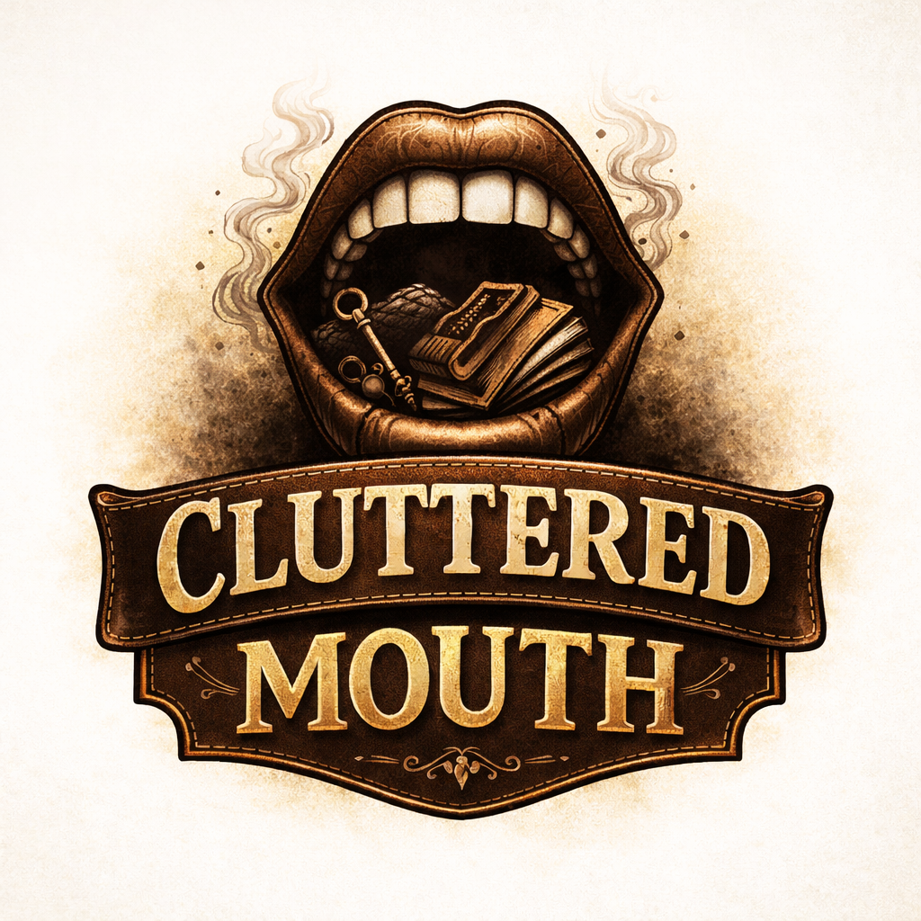 The Cluttered Mouth logo